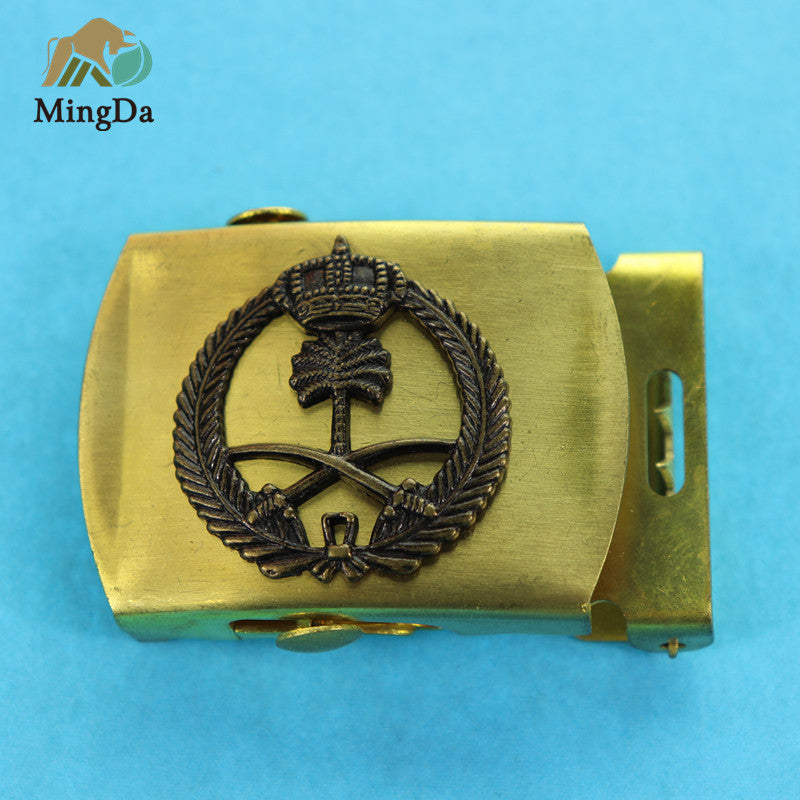 Saudi Arabia Army Belt Buckle – Mingda Hardware