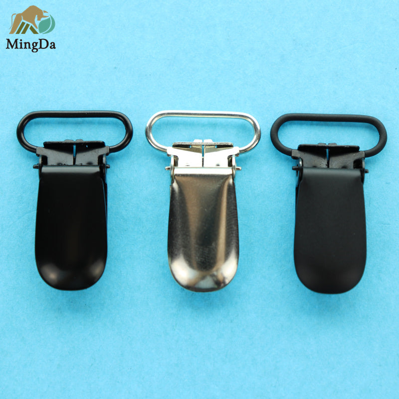 Matt Black Suspender Clip