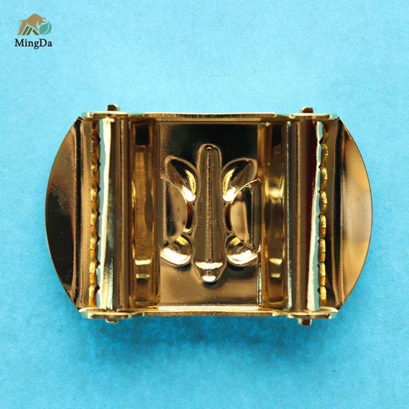 Bangladesh Military Belt Buckle-18K Gold Electronic Plating