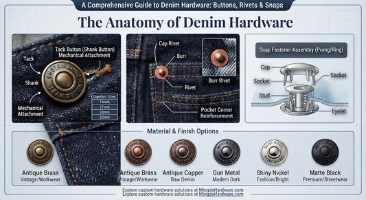 The Ultimate Guide to Denim Accessories: Jean Buttons, Rivets, Eyelets &amp; Snaps