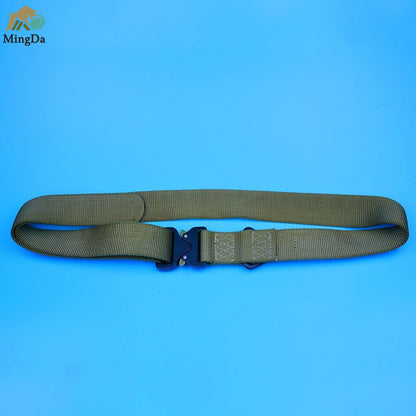 Nylon Belt With Cobra Buckle And Tri-Gilde