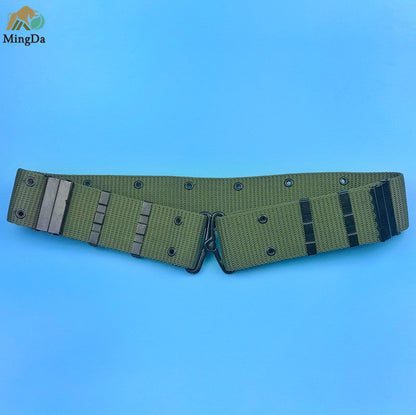Military Tactical Belt With Alloy Buckle Clasp