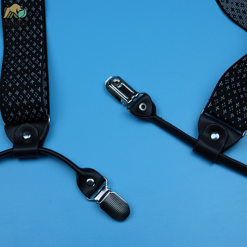 Suspender Belt With 6 Metal Clips