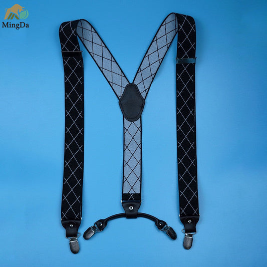 Suspender Belt With 4 Metal Clips