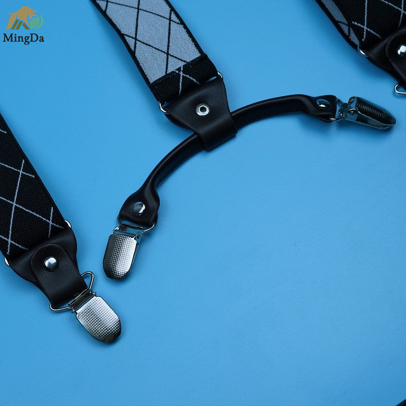 Suspender Belt With 4 Metal Clips