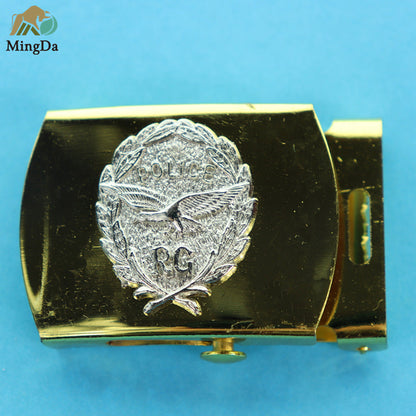 Brass Policy Belt Buckle