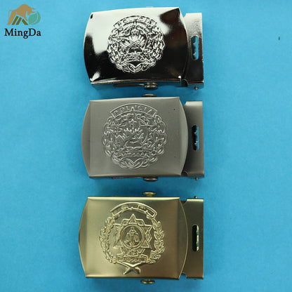 Brass Policy Belt Buckle