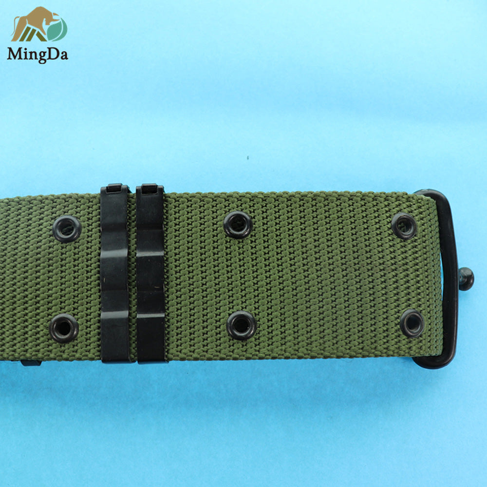 Military Tactical Belt With Alloy Buckle Clasp