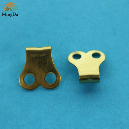 Brass Boot Eyelet Hooks