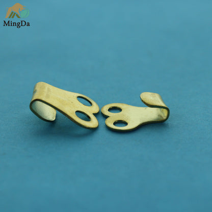 Brass Boot Eyelet Hooks