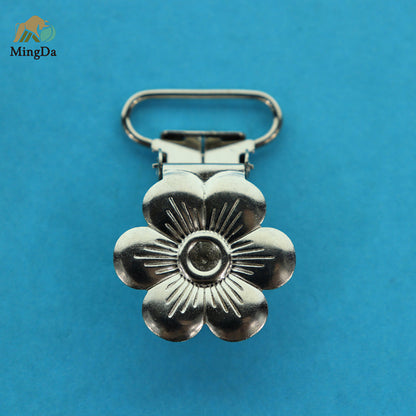 Flower Design Suspender Clip