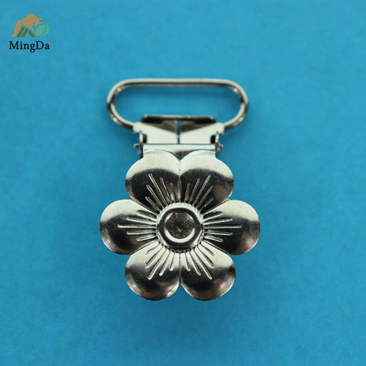 Flower Design Suspender Clip
