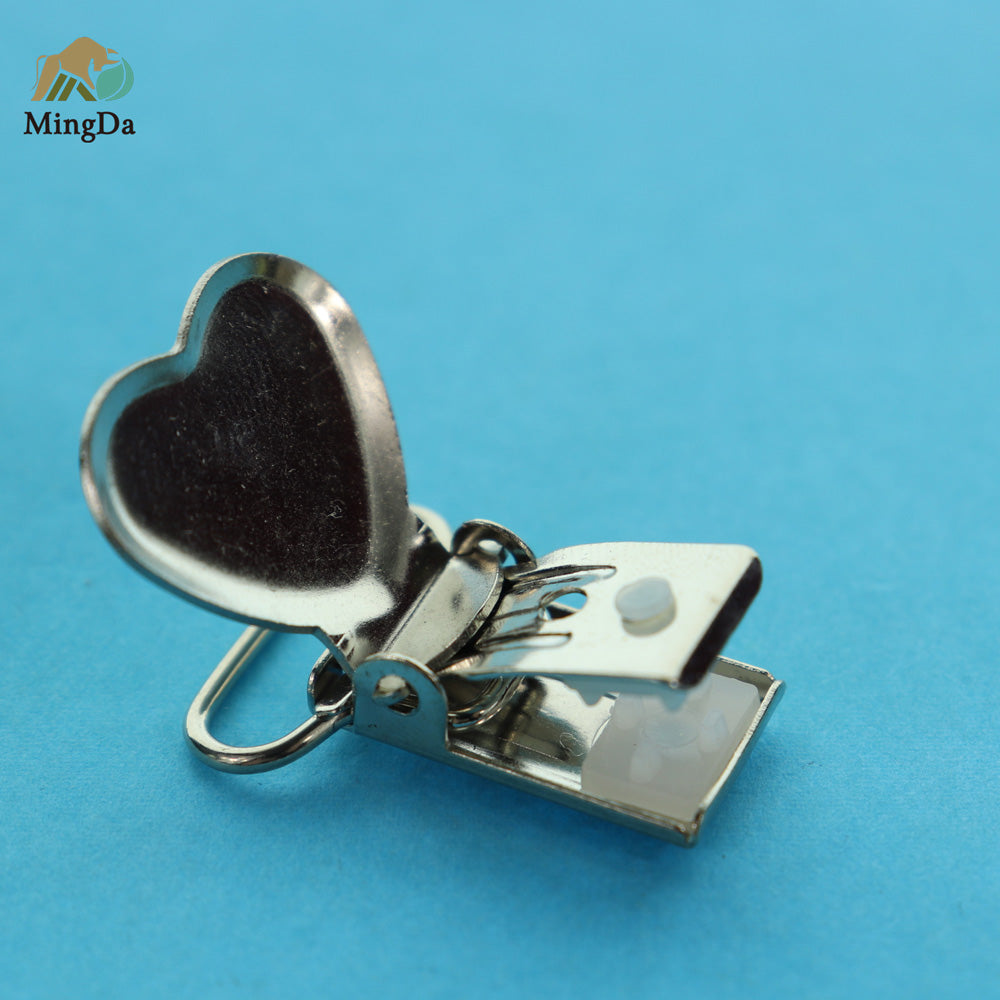 Heart Shape Suspender Clip