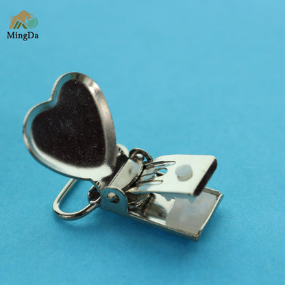 Heart Shape Suspender Clip