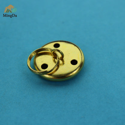 Brass Button Badge