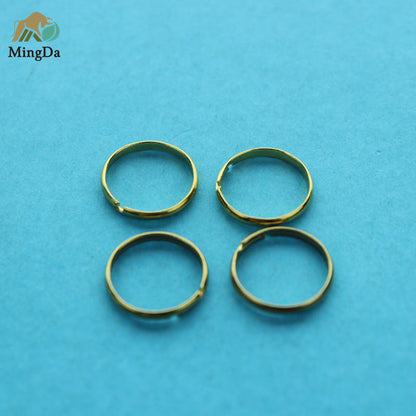 Brass Split Finger Ring