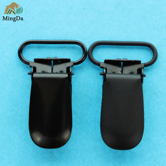 Matt Black Suspender Clip