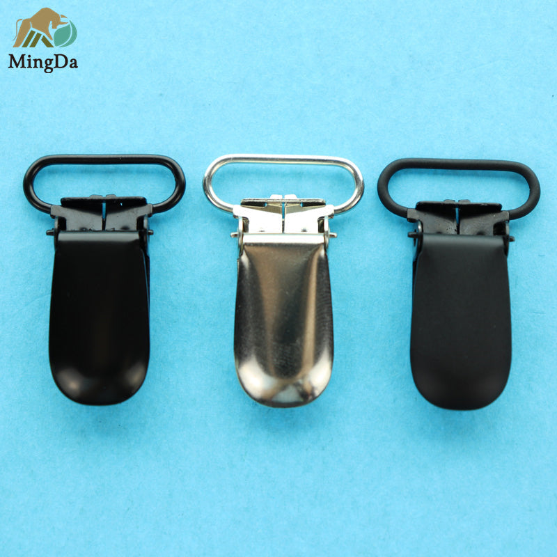 Matt Black Suspender Clip