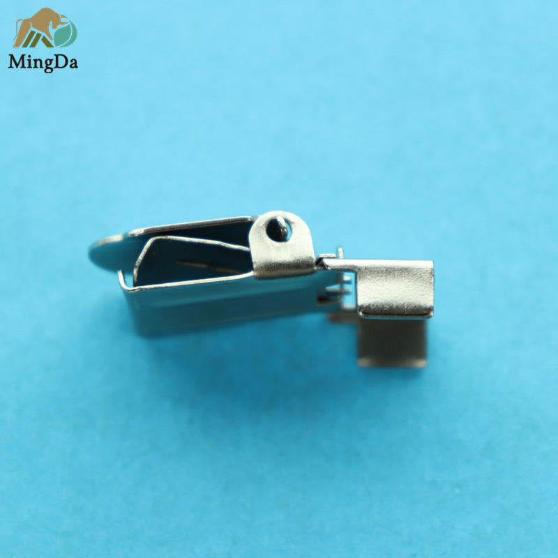 Suspender Clip With Elastic Band Clasp