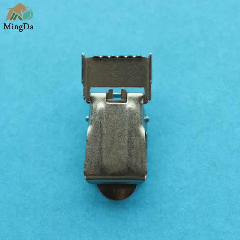 Suspender Clip With Elastic Band Clasp