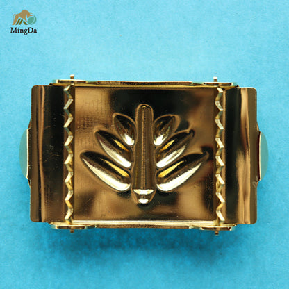 Bangladesh Military Belt Buckle-18K Gold Electronic Plating