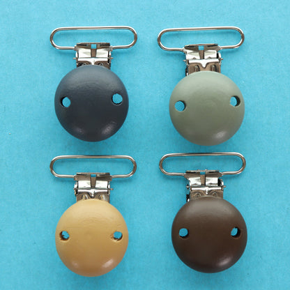 Wooden Pacifier Clip