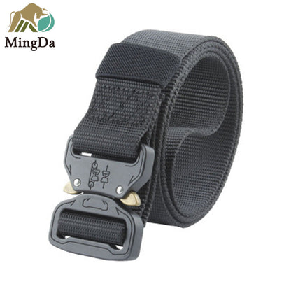 Nylon Belt With Cobra Buckle