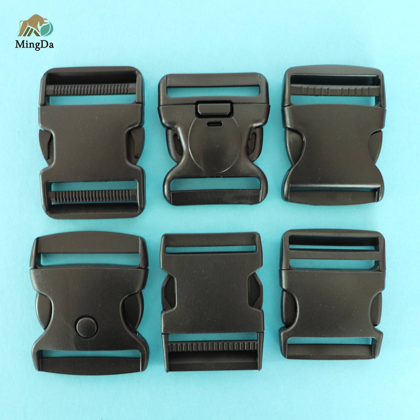 Plastic Military Belt Buckle With Lock Button